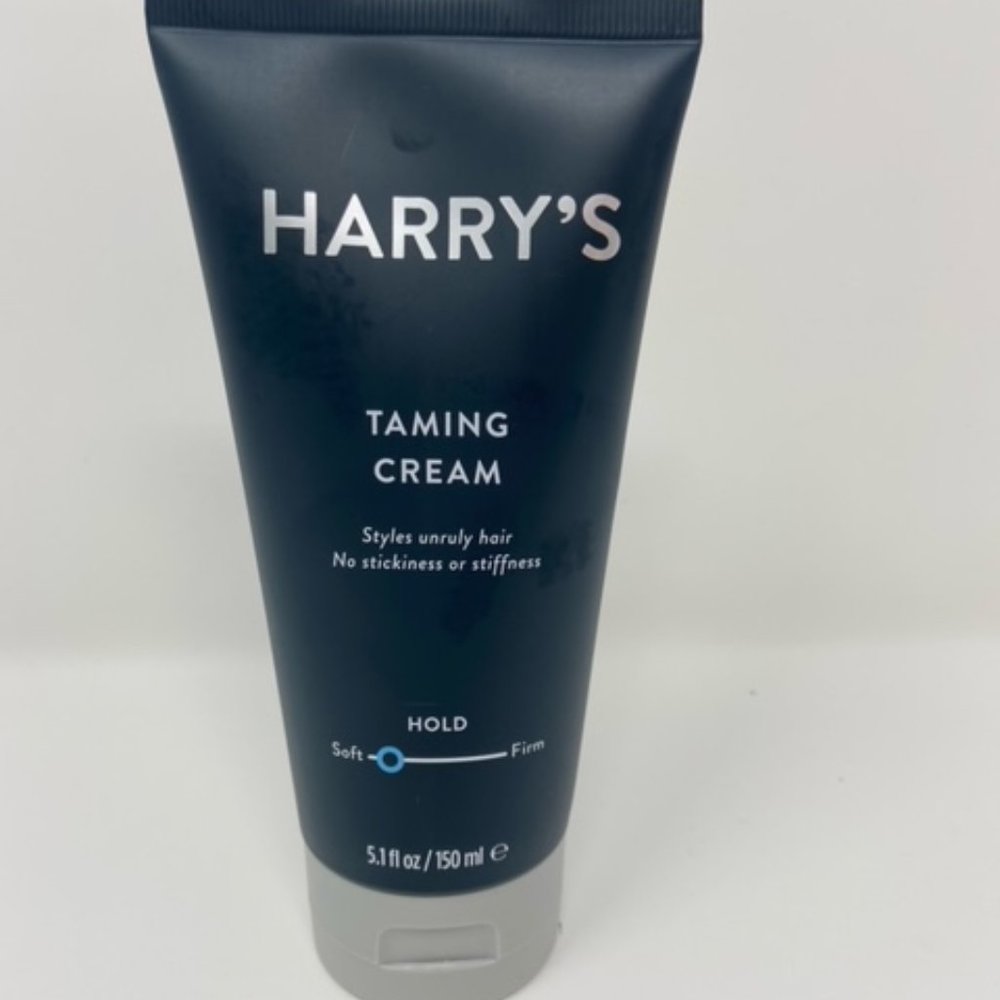 Harry's Taming Cream with Soft Hold, Styles Unruly Hair, 5.1 oz Bottle